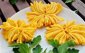 菊花馒头
