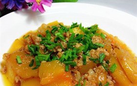肉末蚝油南瓜