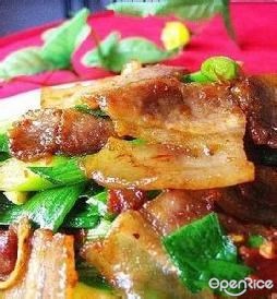 蒜香回锅肉