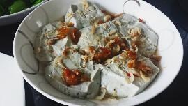 虾皮蒸臭豆腐