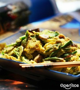黄秋葵炒鸡蛋