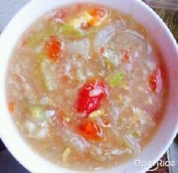 山西西红柿鸡蛋拌汤