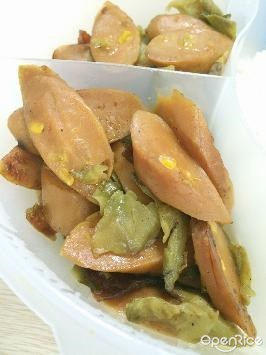 榨菜炒火腿