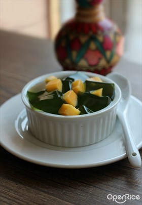 抹茶凉粉