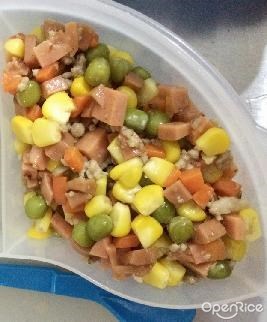 玉米火腿粒
