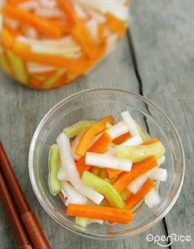 三色泡菜