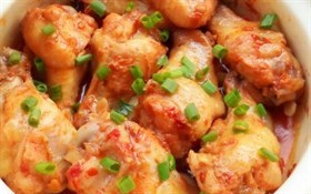 生啫蒜香鸡翅根