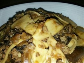 炸酱肉碎烩杏鮑菇