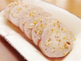 冰糖糯米桂花藕