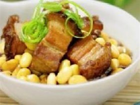 黄豆烧五花肉