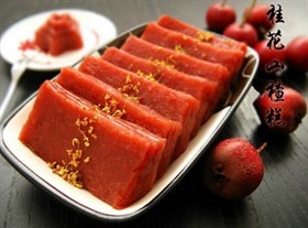 微波桂花山楂糕