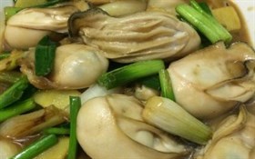 姜葱焗生蚝