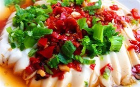 剁椒蒸豆腐