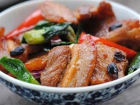 豆豉回锅肉