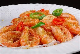 蒜香椒盐虾
