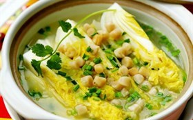 干贝娃娃菜