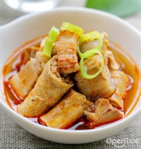 豆筋烧肉