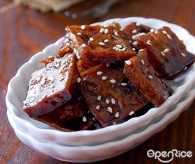 蜜汁豆干
