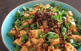 肉末炒豆腐