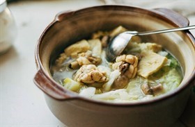 砂锅白菜冻豆腐