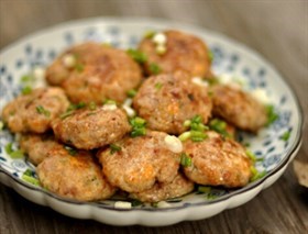 豆腐鲜肉饼