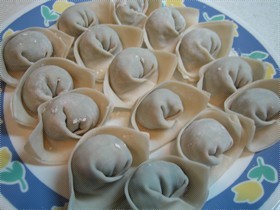 西洋菜猪肉饺子
