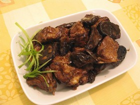 陈年老姜炆排骨