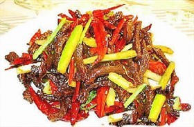 鱼香牛肉丝