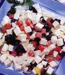 雪花豆腐