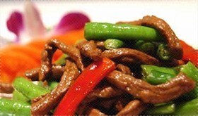 尖椒牛柳