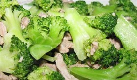 西兰花炒肉