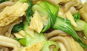 鲜蘑腐竹