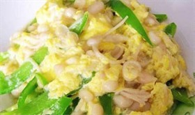 金针菇炒鸡蛋