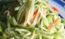 凉拌佛手瓜