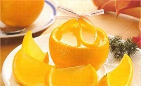 柳橙果皮冻