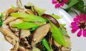 凉拌香菇