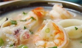 海鲜疙瘩汤