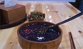 黑米粥