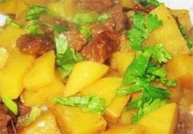 土豆炖牛肉