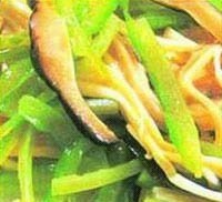 双菇凉瓜丝