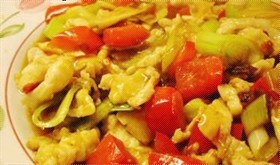 酸辣鸡丁