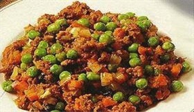 青豆牛肉末