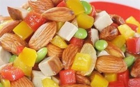 五彩大杏仁杂菜粒