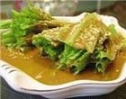 芝麻酱拌生菜
