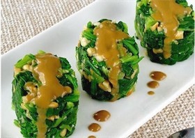 花生菠菜