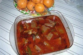 酸辣鸭血旺
