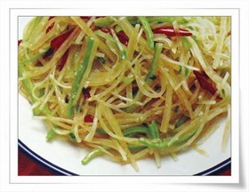 辣炒土豆丝