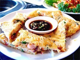 韩式绿豆海鲜煎饼