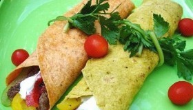 墨西哥牛排包饼