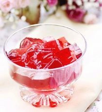 洛神花果冻饮